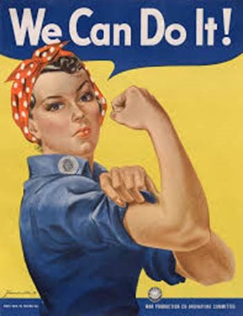 We Can Do It painting